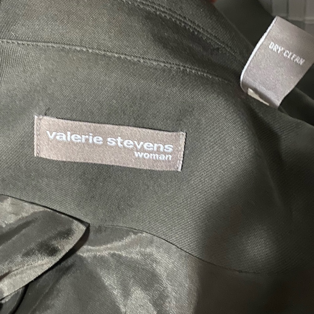 Valerie Stevens 100% Silk Blazer Jacket - Picture 4 of 5